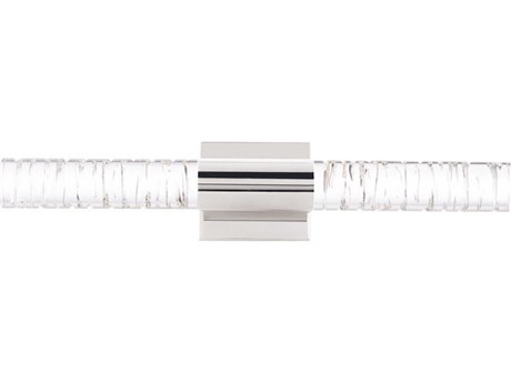 Schonbek Cru 2-Light Polished Nickel Vanity Light