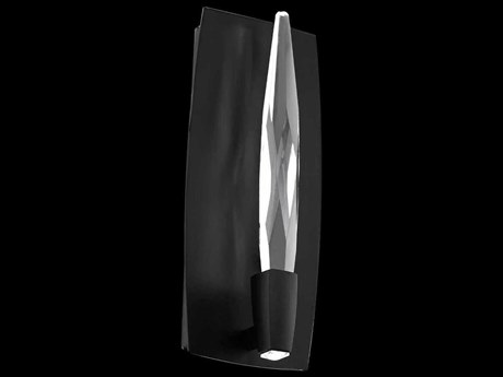 Schonbek Twirl Black Wall Sconce