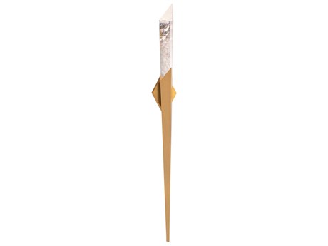 Schonbek Solitude 1-Light Aged Brass Wall Sconce