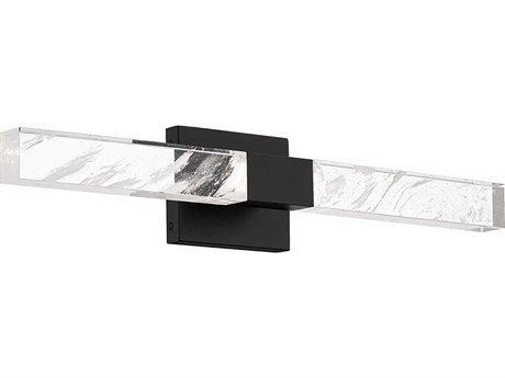 Schonbek Baton 2-Light Black Vanity Light