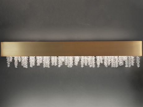 Schonbek Soleil 1-Light Aged Brass Crystal LED Vanity Light