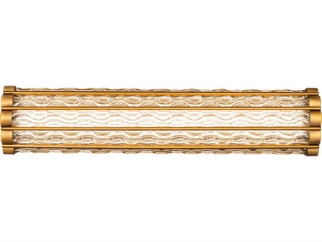 Schonbek Fortress 1-Light Aged Brass LED Vanity Light