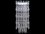 Schonbek Tahitian 19" Tall 1-Light Black Crystal LED Wall Sconce  S5S811851O