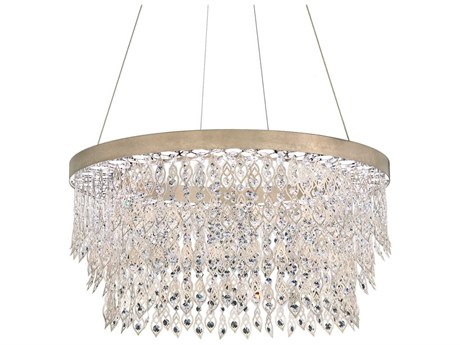 Schonbek Pavona 1-Light Silver Round Chandelier