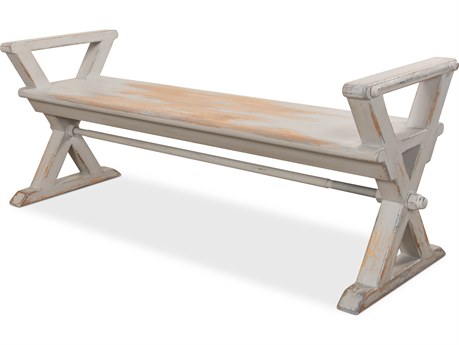 Sarreid Ltd Replica Antique X Bench