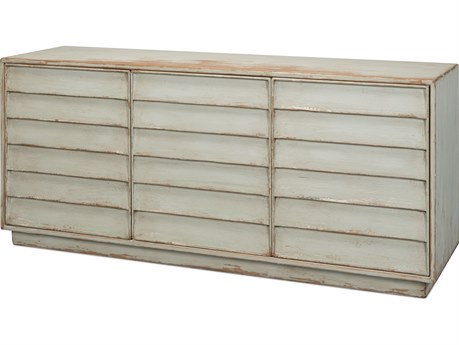 Sarreid Ltd Louvered Sideboard Sage