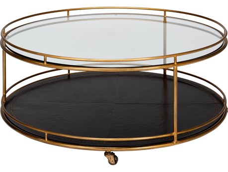 Sarreid Ltd Trolley Round Cocktail Table
