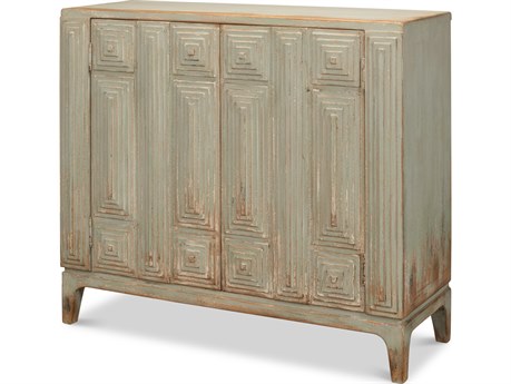 Sarreid Ltd Peyton 2 Door Commode Sage