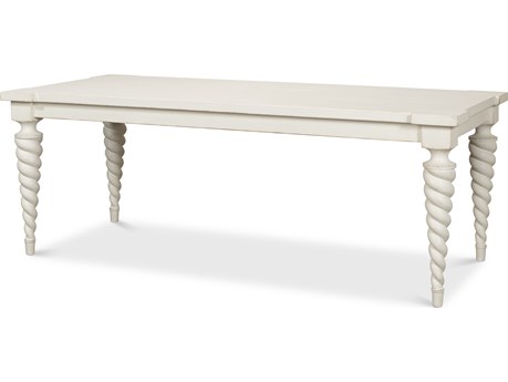 Sarreid Ltd Teagan Dining Table Antique White
