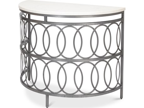 Sarreid Ltd Olympia Demilune Table