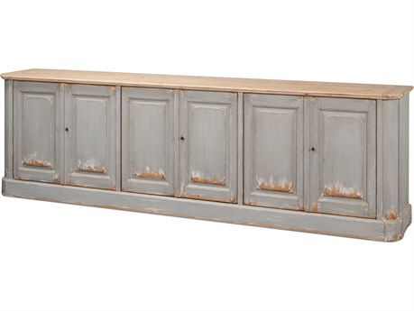 Sarreid Ltd Karlsson Antique Swedish Grey Sideboard