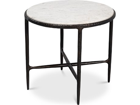 Sarreid Ltd Dakor Round Side Table