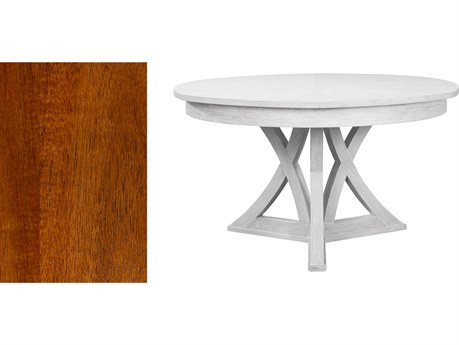 Sarreid Ltd Casual Jupe Dining Table Tobacco Brown