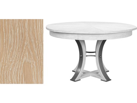 Sarreid Ltd Tower Jupe Dining Table Bleached Oak