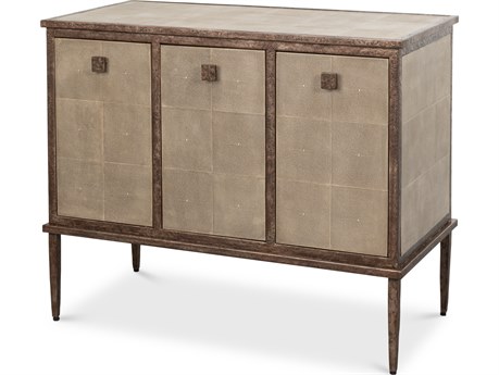 Sarreid Ltd Roland Sideboard Shagreen Charcoal Grey