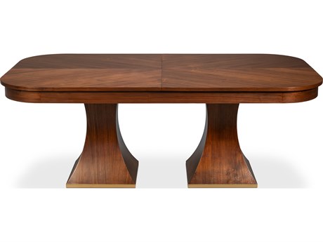 Sarreid Ltd Jupe Rectangular Wood Dining Table
