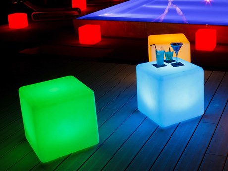 Smart & Green Original Cube 14'' Bluetooth Outdoor LED Light