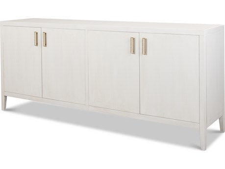 Sarreid Ltd Blanco 4 Door Buffet Cortina White