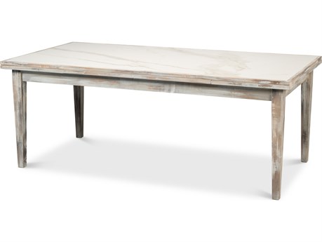 Sarreid Ltd Rectangular Extension Dining Table As Shown