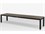 Source Outdoor Furniture Vienna Aluminum Stackable 6' Backless Bench in Kessler Silver Frame / Espresso Seat  SCCLSF2404183ESP