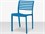 Source Outdoor Furniture Savannah Resin Stackable Dining Side Chair in Black  SCCLSF2603162BLK