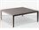 Source Outdoor Furniture Closeout Skye Aluminum 40'' Square Coffee Table in Tex Black  SCCLSF3303301TXB