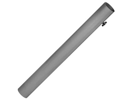 Source Outdoor Furniture Verona Aluminum Kessler Silver Extra Large Round Umbrella Bar Pole