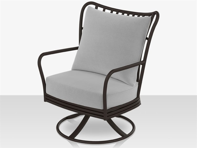 Source Outdoor Furniture Elephant Aluminum Swivel Rocker Lounge Chair