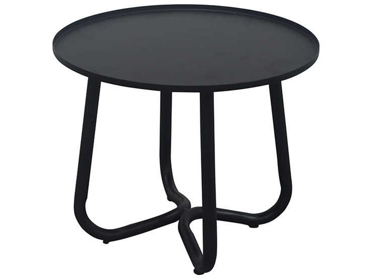 Source Outdoor Furniture Elephant Aluminum Small 19'' Round End Table