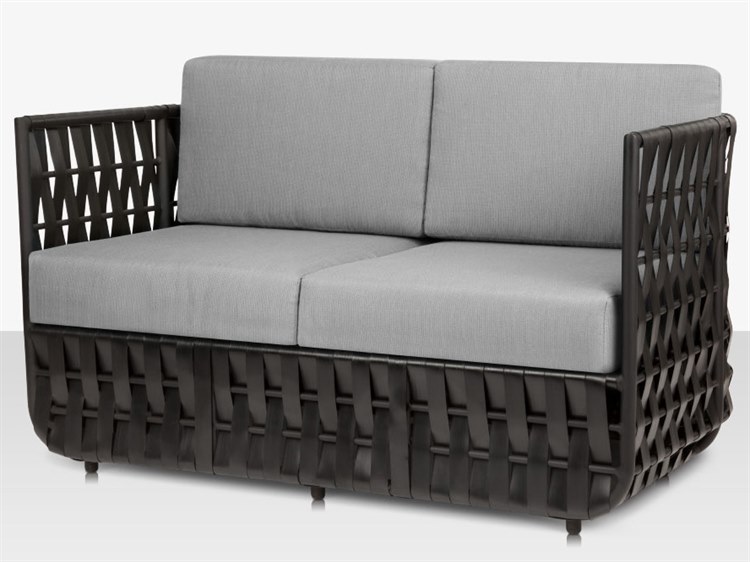 Source Outdoor Furniture Scorpio Aluminum Cushion Loveseat
