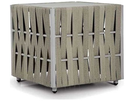 Source Outdoor Furniture Scorpio Quick Ship Aluminum 21'' Square End Table