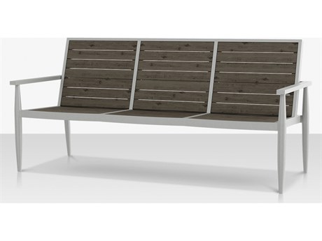 Source Outdoor Furniture Danish Aluminum Composite Slatted Sofa