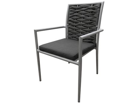 Source Outdoor Furniture Aria Aluminum Cushion Dining Chair