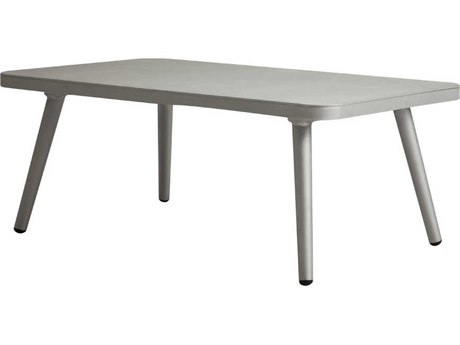 Source Outdoor Furniture Aria 43'' Aluminum Rectangular Coffee Table