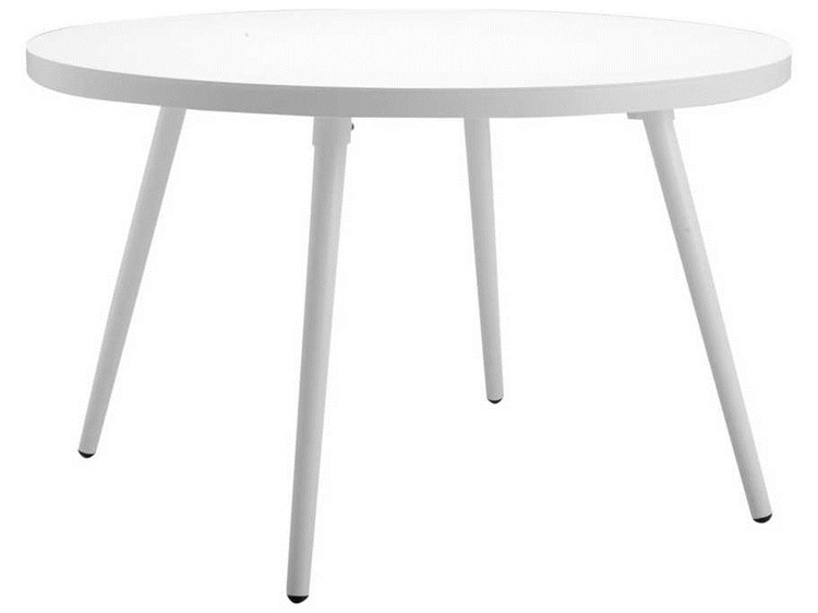 Source Outdoor Furniture Aria 48'' Aluminum Round Dining Table