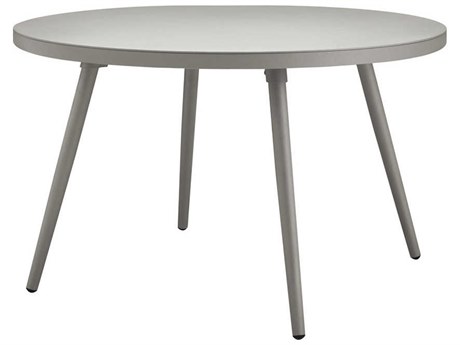 Source Outdoor Furniture Aria Quick Ship Aluminum 48'' Round Dining Table