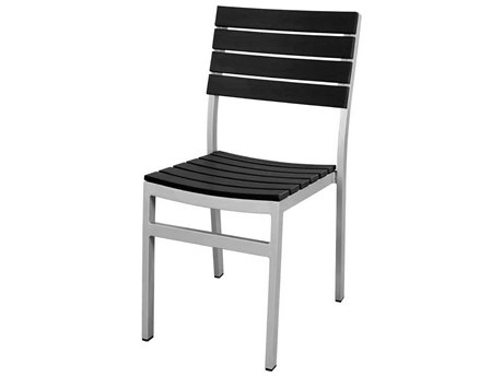 Source Outdoor Furniture Vienna Aluminum Stackable Dining Side Chair