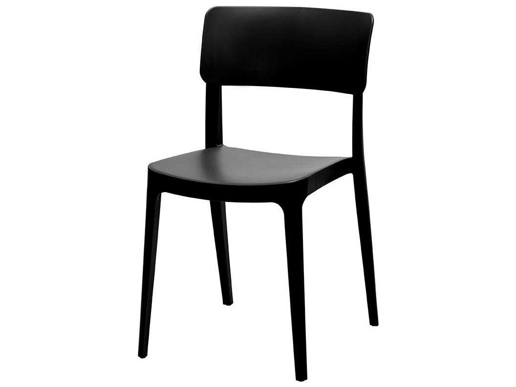 Source Outdoor Furniture Albany Quick Ship Resin Dining Side Chair