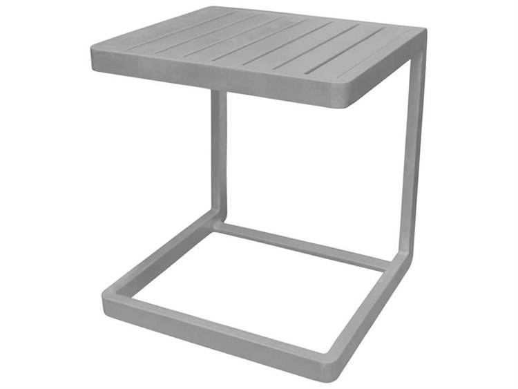 Source Outdoor Furniture Fusion Aluminum 16'' Square End Table