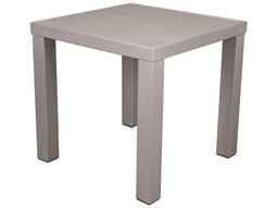 Source Outdoor Furniture Fusion Aluminum 18'' Square End Table