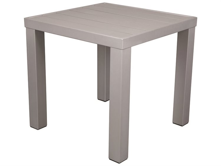 Decoscape Fusion Aluminum Square End Table