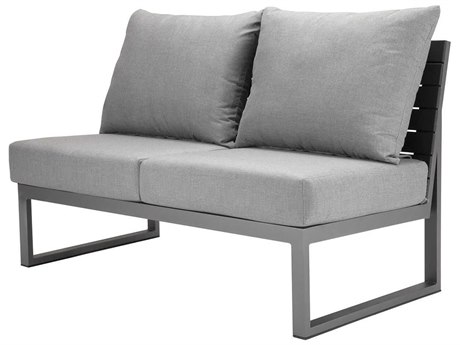 Source Outdoor Furniture Modera Aluminum Modular Loveseat