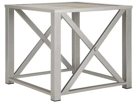 Source Outdoor Furniture Dynasty Aluminum 20'' Square End Table
