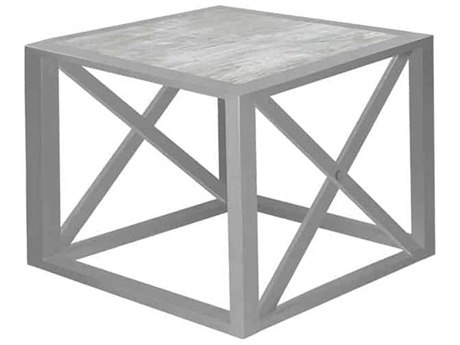 Source Outdoor Furniture Dynasty Aluminum 24'' Square End Table