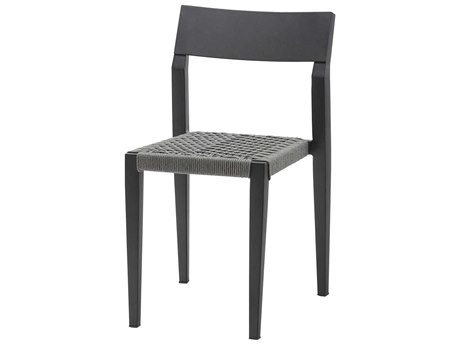 Source Outdoor Furniture Belmont Aluminum Rope Dining Side Chair