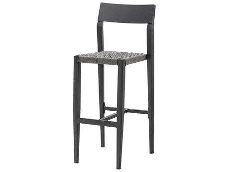 Source Outdoor Furniture Belmont Aluminum Rope Dining Bar Side Chair
