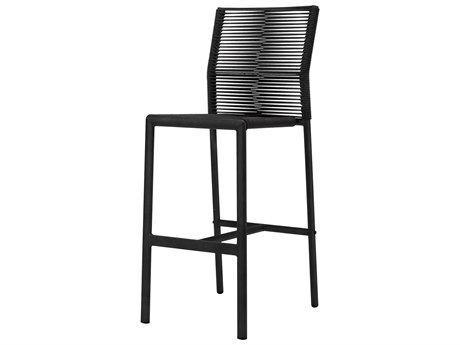 Source Outdoor Furniture Avalon Aluminum Rope Dining Bar Side Chair