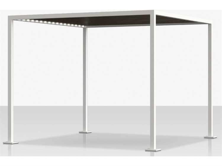 Decoscape Breeze Aluminum Cabana 15' x 10' Optional Aluminum Slats - Top