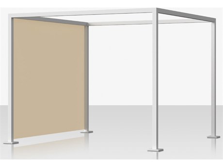Source Outdoor Furniture Breeze Aluminum 15' x 10' Optional Left Side Privacy Panel