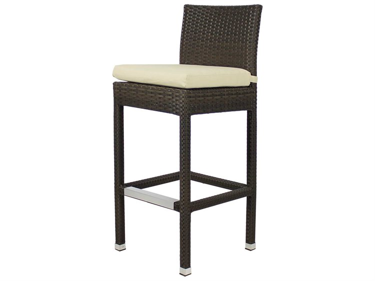 Source Outdoor Furniture Zen Wicker Bar Side Chair ...